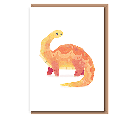 Orange dino – “Brachiosaurus”