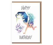 “Salmon Mermaid” blue HB