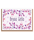 Brysia Wella (purple white border) (Get Well Soon)