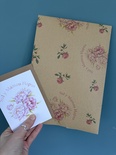 Peony wrapping paper - Sul y Mamau Hapus