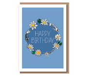 Happy Birthday – Koi lily wreath