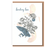 Blooming Slate & Caramel – Sending Love