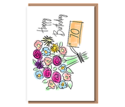 Happy Birthday – bouquet – CUSTOM