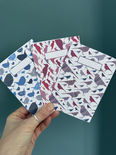 A6 Set of 3 Bird Notebooks: Wrens, Woodpeckers, Wagtails (1 of each)