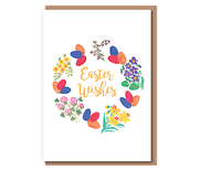 Easter Wishes (egg wreath)