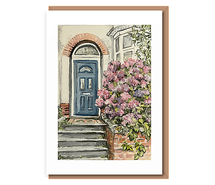 "Blue door hygrangea (text free)