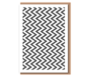 Geometric 120 – monotone chevron