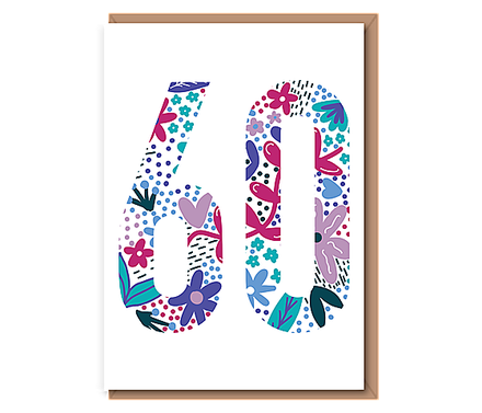 Large custom age – floral