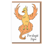“Mythical Magic Phoenix” Pen–blwydd Hapus