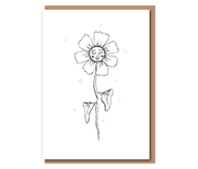 “Peace Daisy” 1 Flower w/ Face