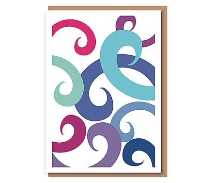 Cool Curls' –curls in the cooler tones