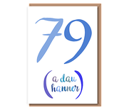 79 (A dau hanner) – blues – 80th
