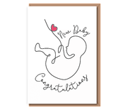 New Baby – Congratulations (matching wrap available)