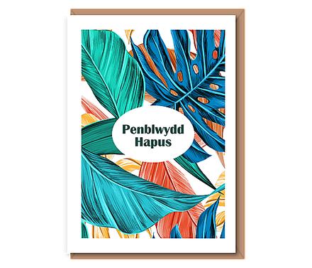 Penblwydd Hapus – Tropical