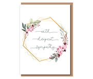 With deepest sympathy