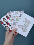 Set of 3 Welsh–themed A5 notebooks (1 of each) (Map, Welsh Lady, Welsh Blanket)