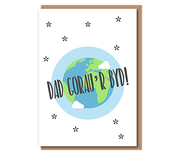 Dad gorau'r byd (globe)