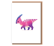 Pink dino – “Parasaurolophus”
