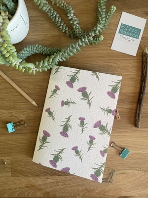 Thistle Notebook A6
