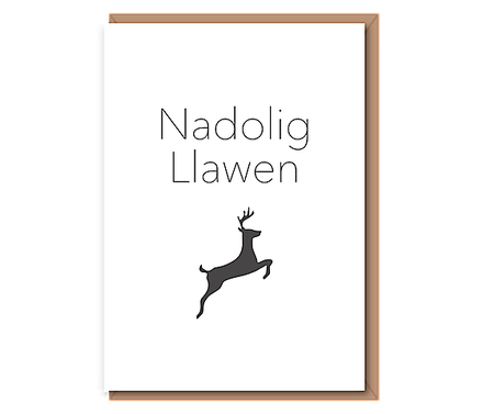 Nadolig Llawen (stag)
