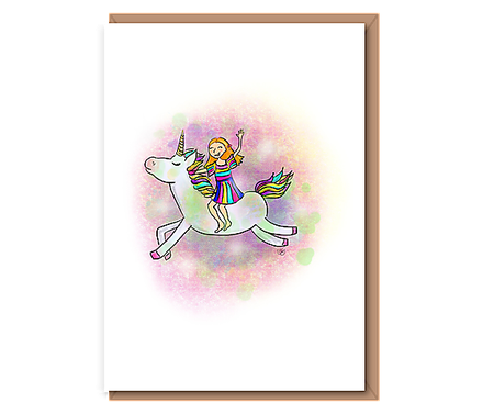 “Riding the Unicorn of Life” (no age)