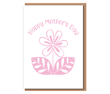 Happy Mother's Day (pink fleur)