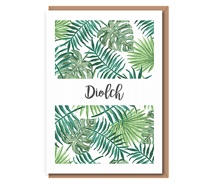 Diolch (palm leaves)