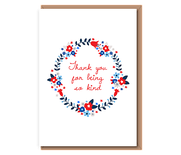 Thank you for being so kind (wreath)