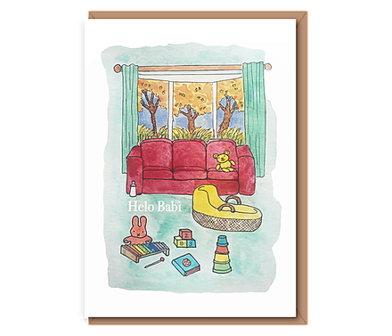 Helo Babi (Autumnal living room)