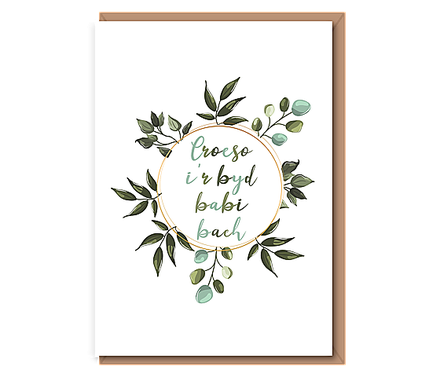 Croeso i'r byd babi bach