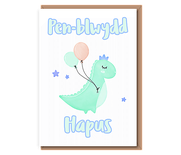 Penblwydd Hapus (dino)