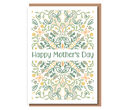 Happy Mother's Day (sage floral)