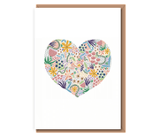 Floral heart (text free)