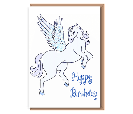 “Mythical Magic pegasus” Happy Birthday
