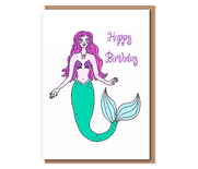 “Mythical Magic Mermaid” Happy Birthday