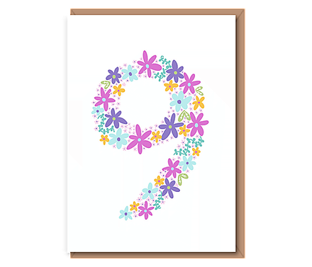 Floral Birthday – age 9