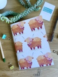 “Highland Cow” A5 notebook