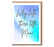 Why hello there little man!