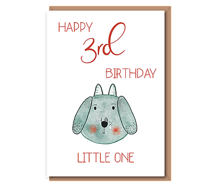 Dog – Happy 3rd Birthday