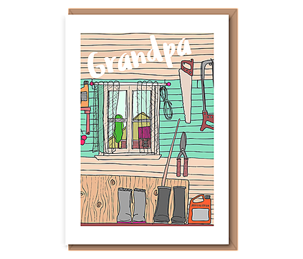 Grandad – tool shed