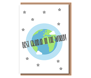 Best Grandad in the world (globe)