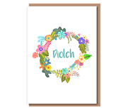 Diolch! (bright wreath)