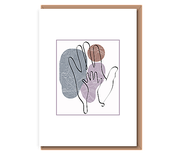 Boho parent/child hands