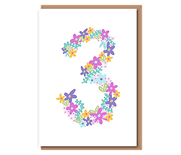 Floral Birthday – age 3