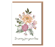 So sorry for your loss – dusky blooms