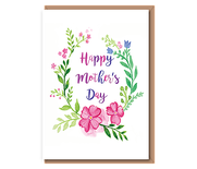 Happy Mother's Day (pink floral)