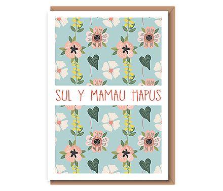 Sul y Mamau hapus (flowers & ivy)