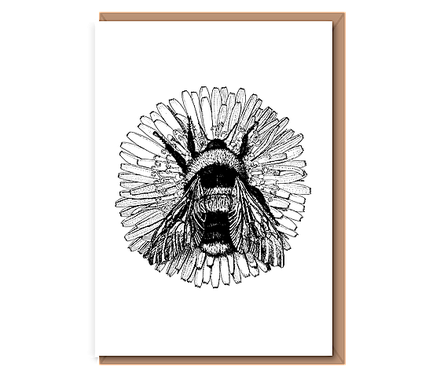 “Bumble Bee On Dandelion”