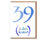 39 (A dau hanner) – Blues – 40th