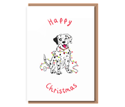 Christmas Dalmation – Happy Christmas